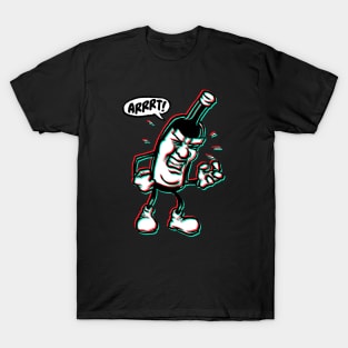 Bob the Bottle in 3D T-Shirt